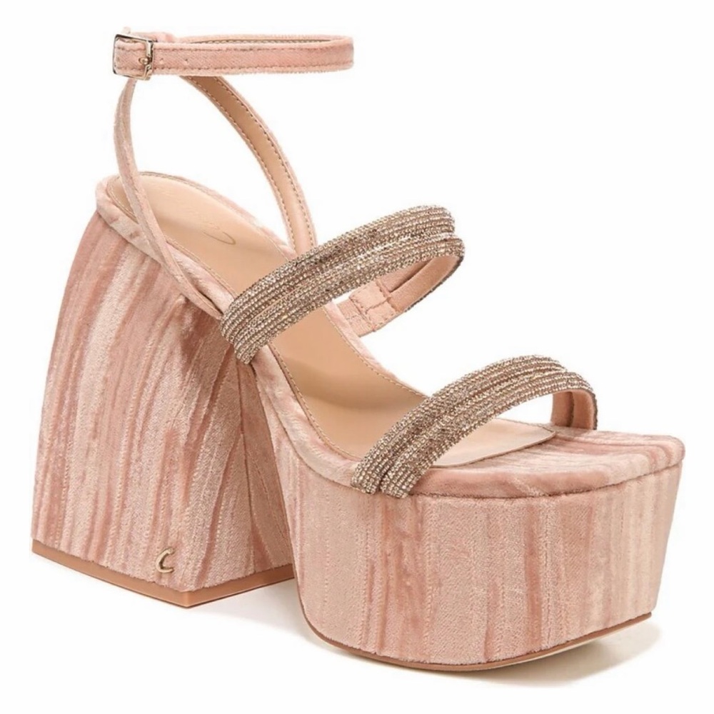 Circus NY Women's Mila Jewel Ankle Strap Platform Sandal size 8